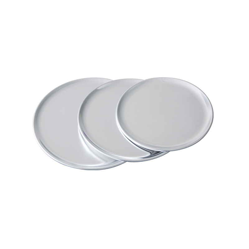 16-tums restaurangklass Aluminium Pizza Pan Coupe Style