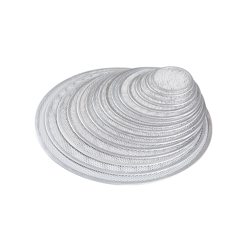 12-tums sömlös aluminiumpizzabakningsskärm