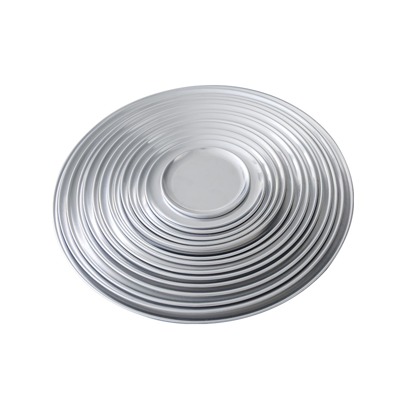 16-tums restaurangklass Aluminium Pizza Pan Coupe Style